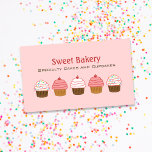 Bakery Cupcake Business Cards business cards