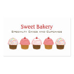 Bakery Cupcake Business Cards