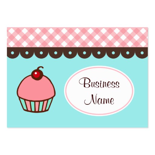 Bakery Cupcake Business Cards