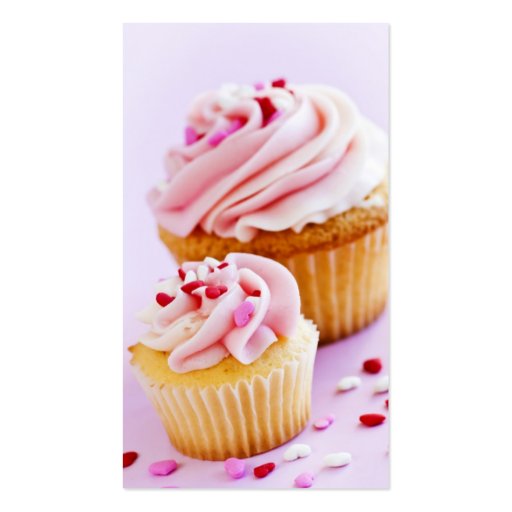 Bakery Cupcakes Business Card (back side)
