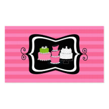 Bakery or Cake Shop Business Cards