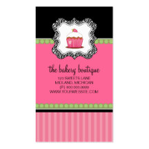 Bakery or Cupcake Shop Business Cards