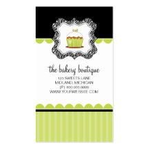 Bakery or Cupcake Shop Business Cards
