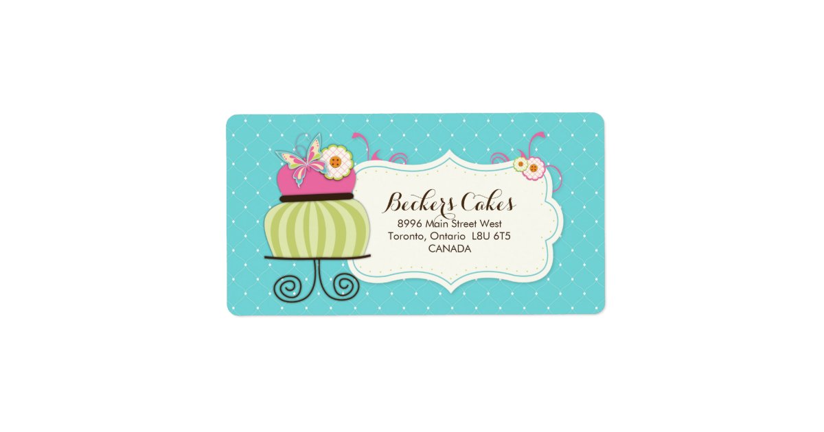 Bakery Packaging Labels Zazzle