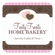 Bakery Packaging Stickers