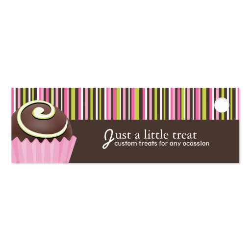 Bakery Packaging Tags Business Card (front side)