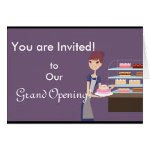 Bakery/Pastry Shop 4 Design Card