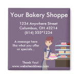 Bakery/Pastry Shop 4 Design magnets