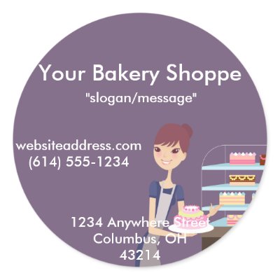 Bakery/Pastry Shop 4 Design Sticker by mrssocolov2