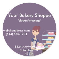 Bakery/Pastry Shop 4 Design stickers by mrssocolov2 Bakery/Pastry Shop 4 Design stickers
