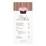 Bakery Price List Custom Rack Cards