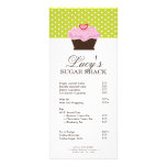 Bakery Price List rack cards