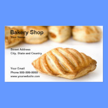 bakery shop business cards