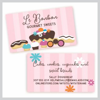 Bakery sweets cake cupcakes eclairs cookies bus... profilecard