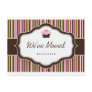 " Bakery | We've Moved" Postcard