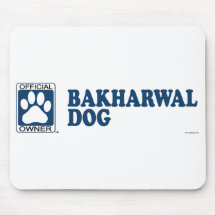 Bakharwal Dog Blue Mouse Mat