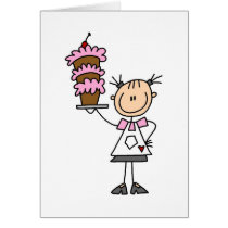 Baking A Cake Card