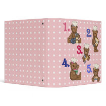 baking bears recipe note book binders