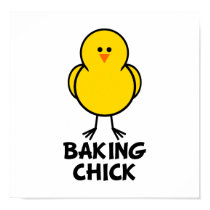 Baking Chick posters by chicktshirts8 Baking Chick posters