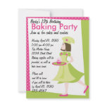 Baking Cutie invitations