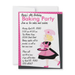 Baking Cutie Invite