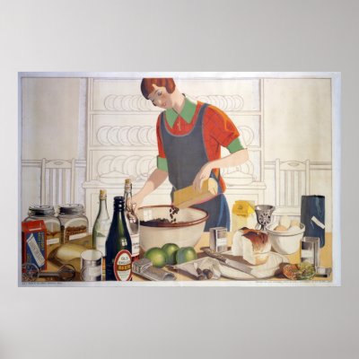 Baking Empire pudding poster FROM 14.95