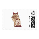 baking gingerbread girl postage