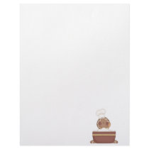 baking gingerbread man letterhead