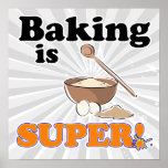 baking is super print