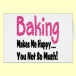 Baking Makes Me Happy cards