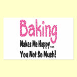 Baking Makes Me Happy stickers