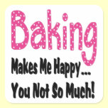 Baking Makes Me Happy stickers