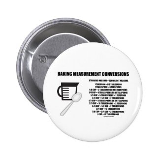 Baking Measurement Conversions (Measure) Pins