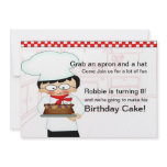 Baking Party Invitation