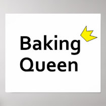 Baking Queen Poster