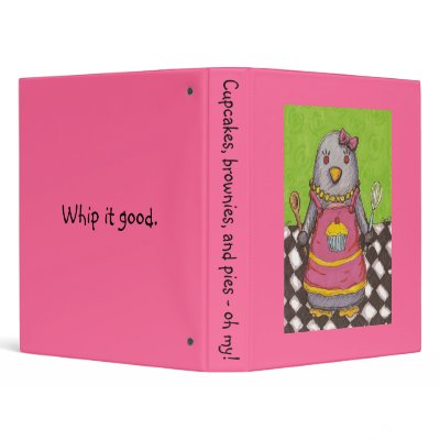 Baking Recipe Binder by theartgoddess