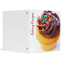 Baking recipes binder