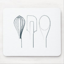 Baking Utensils Mousepad