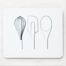 Baking Utensils Mousepad