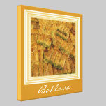 Baklava Wrapped Canvas Print canvas prints