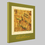 Baklava Wrapped Canvas Print canvas prints