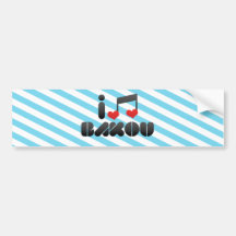 Bakou fan bumper stickers