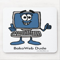 BakoWeb Dude Mousepad