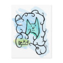 Baku Japanese Friendly Dog postcards by twizzyfriends Baku Japanese Friendly Dog postcards