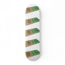 Bal as B Boron and Al Aluminium Custom Skate Board