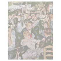 Bal Du Moulin De La Galette By Pierre-Auguste Letterhead Design