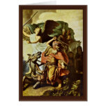 Balaam And His Ass. By Rembrandt Van Rijn Cards