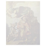 Balaam And His Ass. By Rembrandt Van Rijn letterhead