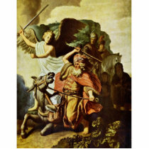 Balaam And His Ass. By Rembrandt Van Rijn Cut Outs