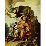 Balaam And His Ass. By Rembrandt Van Rijn Cut Outs